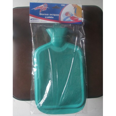 China Yangzhou factory professional customized BS quality 2000ml rubber giant hot water bottle(33*20cm)