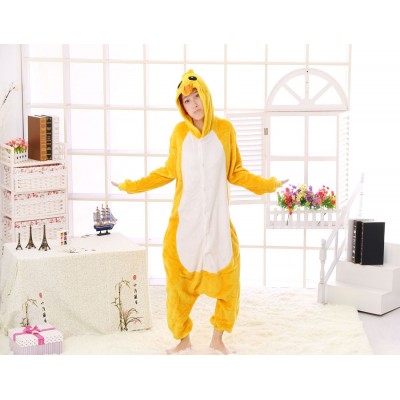 M/L promotional customized plush duck animated cartoon jumpsuits/one-pieces/teddies/bodysuit