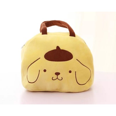 Most Popular High quality stuffed customized plush brown dog Animal backpack,school backpack